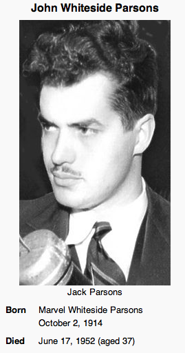 ... went to Wikipedia to write about Jack Parsons, the man I never met but who has shadowed my life for a long time. I then hit the ceiling when I saw this: - screen-shot-2011-10-07-at-11-14-50-pm