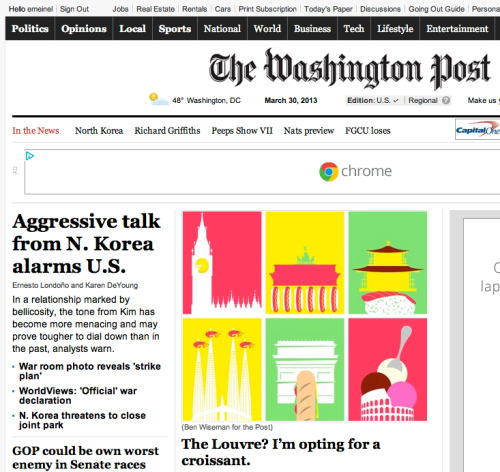 Warmongers at Washington Post go nuts over NK threats